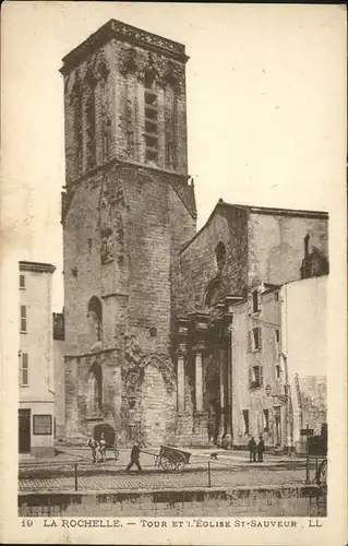 La Rochelle Charente-Maritime Eglise St Sauveur Kutsche / La Rochelle /Arrond. de La Rochelle
