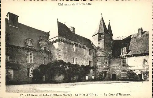 Carrouges Chateaux de Normadie / Carrouges /Arrond. d Alencon