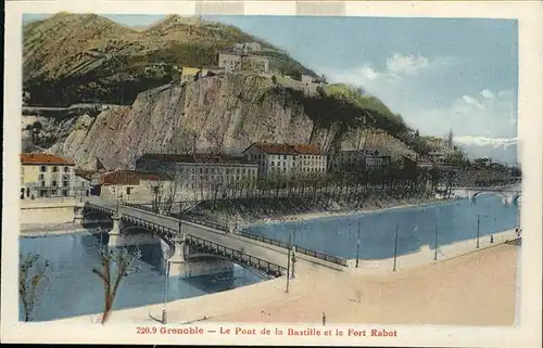 Grenoble Pont Bastille Fort Rabot / Grenoble /Arrond. de Grenoble