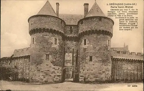 Guerande Porte Saint Michel / Guerande /Arrond. de Saint-Nazaire