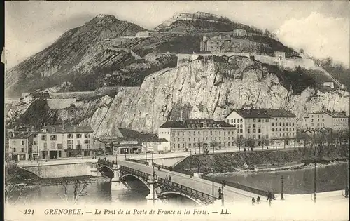 Grenoble Pont Porte de France Forts / Grenoble /Arrond. de Grenoble