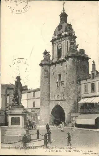 La Rochelle Charente-Maritime Statue Amiral Duperre / La Rochelle /Arrond. de La Rochelle