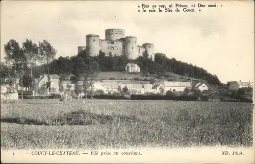 Coucy-le-Chateau-Auffrique  / Coucy-le-Chateau-Auffrique /Arrond. de Laon