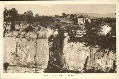 Baume-les-Messieurs Les Echelles / Baume-les-Messieurs /Arrond. de Lons-le-Saunier