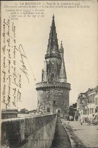 La Rochelle Charente-Maritime Lantern Tower / La Rochelle /Arrond. de La Rochelle