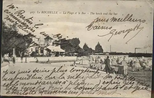 La Rochelle Charente-Maritime plage et la Bar / La Rochelle /Arrond. de La Rochelle