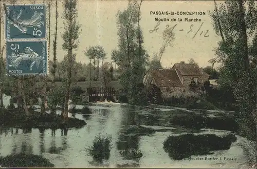 Passais Moulin de la Planche / Passais /Arrond. d Alencon