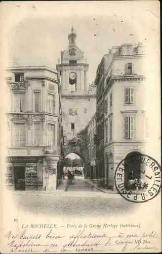 La Rochelle Charente-Maritime Porte de la Grosse Horloge / La Rochelle /Arrond. de La Rochelle