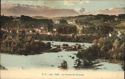 Pau Chaine des Pyrenees / Pau /Arrond. de Pau