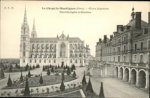 La Chapelle-Montligeon Eglise / La Chapelle-Montligeon /Arrond. de Mortagne-au-Perche