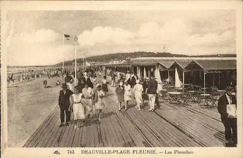 Deauville-Plage-Fleurie Les Planches / Deauville /Arrond. de Lisieux