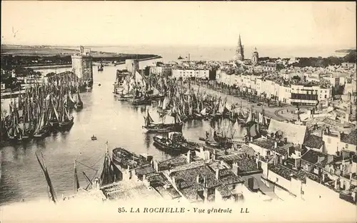 La Rochelle Charente-Maritime vue generale / La Rochelle /Arrond. de La Rochelle