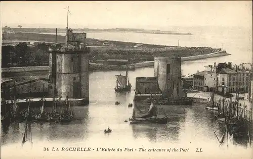 La Rochelle Charente-Maritime Entree Port / La Rochelle /Arrond. de La Rochelle