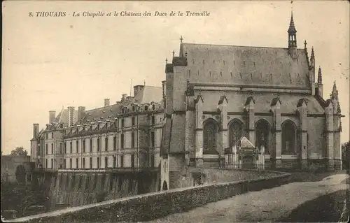 Thouars la Chapelle Chateau des Ducs / Thouars /Arrond. de Bressuire
