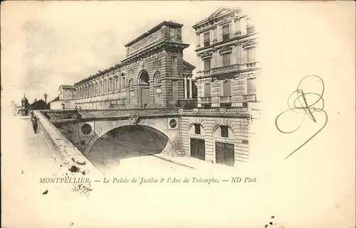 Montpellier Herault Palais de Justice / Montpellier /Arrond. de Montpellier