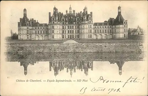Chambord Blois Chateau / Chambord /Arrond. de Blois