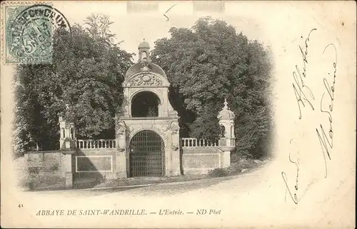 Saint-Wandrille-Rancon Abbaye / Saint-Wandrille-Rancon /Arrond. de Rouen