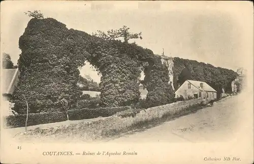 Coutances Ruines Aqueduc Romain / Coutances /Arrond. de Coutances