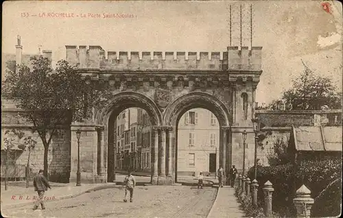 La Rochelle Charente-Maritime Porte Saint Nicolas / La Rochelle /Arrond. de La Rochelle