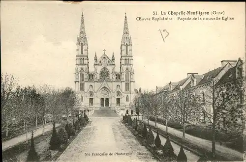 La Chapelle-Montligeon Nouvelle Eglise / La Chapelle-Montligeon /Arrond. de Mortagne-au-Perche