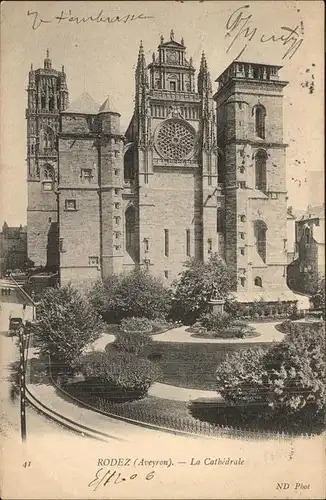 Rodez Cathedrale / Rodez /Arrond. de Rodez