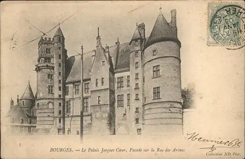 Bourges Palais Jaques Coeur / Bourges /Arrond. de Bourges