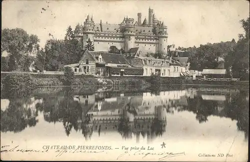 Pierrefonds Oise Chateau / Pierrefonds /Arrond. de Compiegne