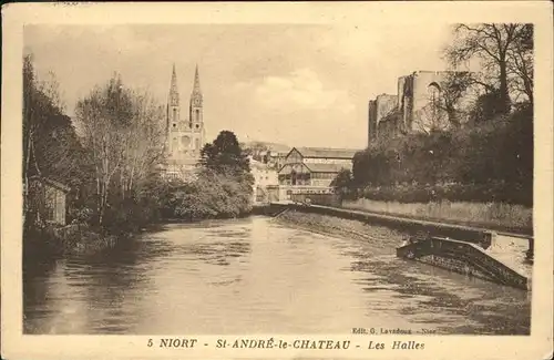 Niort St. Andre le Chateau Les Halles / Niort /Arrond. de Niort