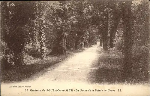 Soulac-sur-Mer Route de la Pointe Grave / Soulac-sur-Mer /Arrond. de Lesparre-Medoc