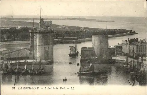 La Rochelle Charente-Maritime Entree du Port / La Rochelle /Arrond. de La Rochelle