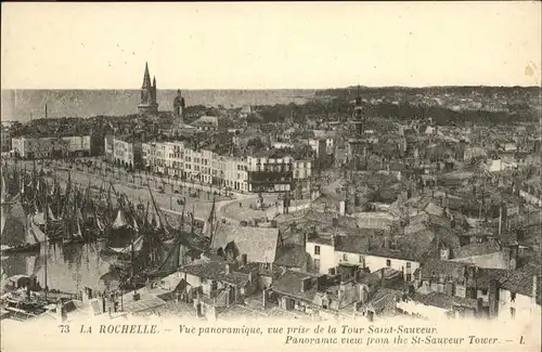 La Rochelle Charente-Maritime Panorama / La Rochelle /Arrond. de La Rochelle