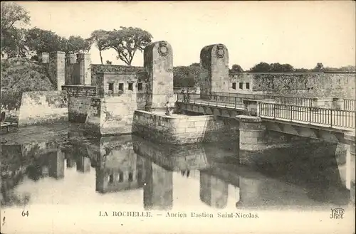 La Rochelle Charente-Maritime Bastion Saint-Nicolas / La Rochelle /Arrond. de La Rochelle