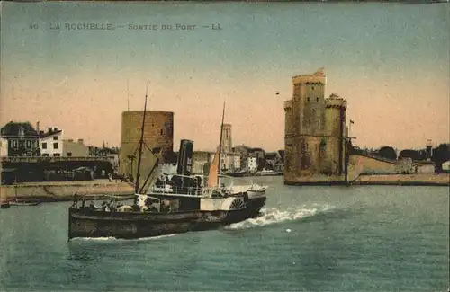 La Rochelle Charente-Maritime Sortie du Port / La Rochelle /Arrond. de La Rochelle