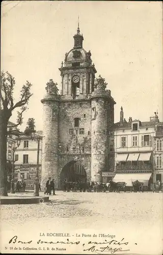 La Rochelle Charente-Maritime Porte de L'Horloge / La Rochelle /Arrond. de La Rochelle