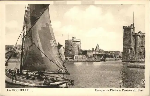 La Rochelle Charente-Maritime Barque de Peche / La Rochelle /Arrond. de La Rochelle