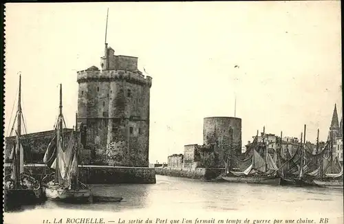 La Rochelle Charente-Maritime Sortie du Port / La Rochelle /Arrond. de La Rochelle