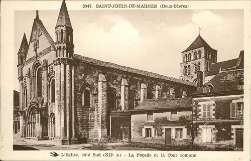 Saint-Jouin-de-Marnes Eglise / Saint-Jouin-de-Marnes /Arrond. de Parthenay