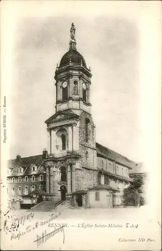 Rennes Eglise Sainte Melaine / Rennes /Arrond. de Rennes