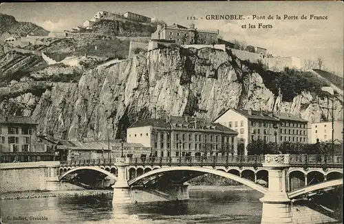 Grenoble Pont de la Porte France / Grenoble /Arrond. de Grenoble