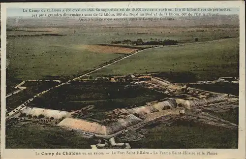 Camp de Chalons Fort Saint Hilaire / Mourmelon-le-Petit /Arrond. de Chalons-en-Champagne