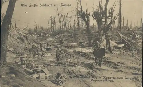 Bapaume Kampfgelaende / Bapaume /Arrond. d Arras