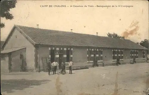 Camp de Chalons Escadron du Train / Mourmelon-le-Petit /Arrond. de Chalons-en-Champagne