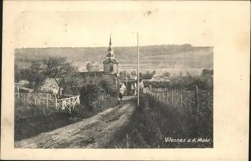 Vilosnes-Haraumont Dorfstrasse Kirche / Vilosnes-Haraumont /Arrond. de Verdun