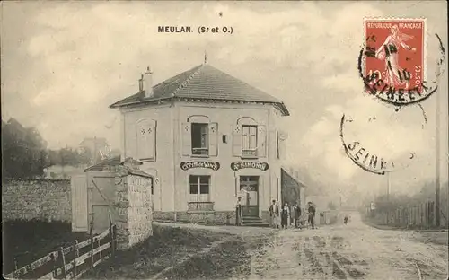 Meulan Dorfstrasse Comm. de Vins / Meulan /Arrond. de Mantes-la-Jolie