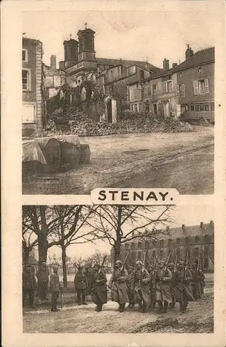Stenay Teilansicht Soldaten / Stenay /Arrond. de Verdun