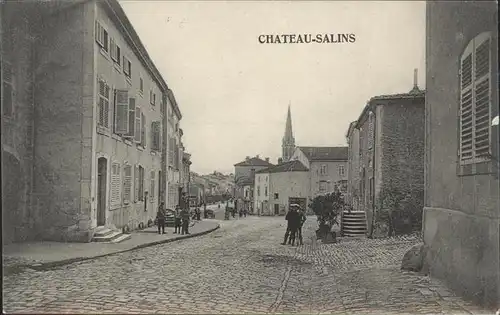 Chateau-Salins Teilansicht Dorfstrasse / Chateau-Salins /Arrond. de Chateau-Salins