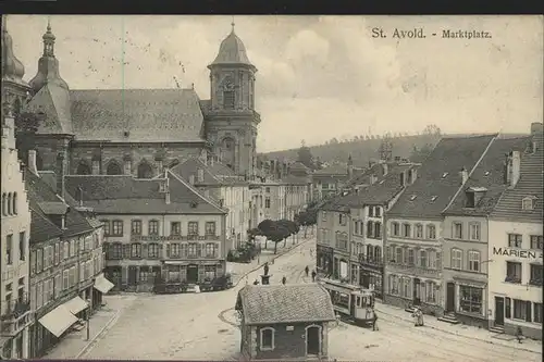 Saint-Avold Marktplatz / Saint-Avold /Arrond. de Forbach