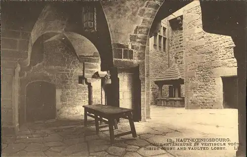 Haut-Koenigsbourg Hohkoenigsburg Elsass / Orschwiller /Arrond. de Selestat-Erstein