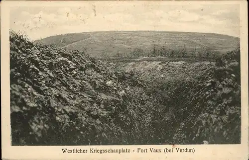 Verdun Meuse fort Vaux
Westl. Kriegsschauplatz / Verdun /Arrond. de Verdun
