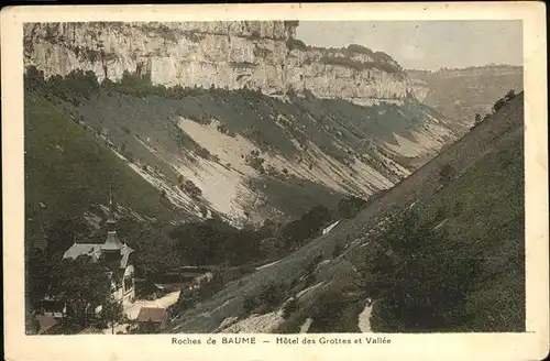 Baume-les-Messieurs Hotel dews Grottes 
Vallee / Baume-les-Messieurs /Arrond. de Lons-le-Saunier